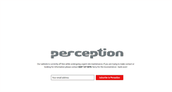 Desktop Screenshot of perception.co
